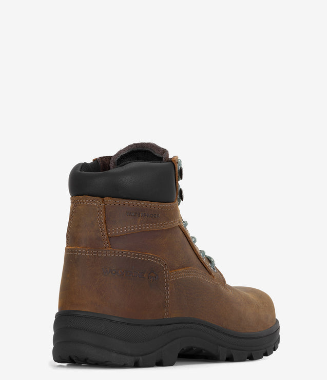 Wolverine Carlsbad 6" Steel Toe Work Boot - Brown