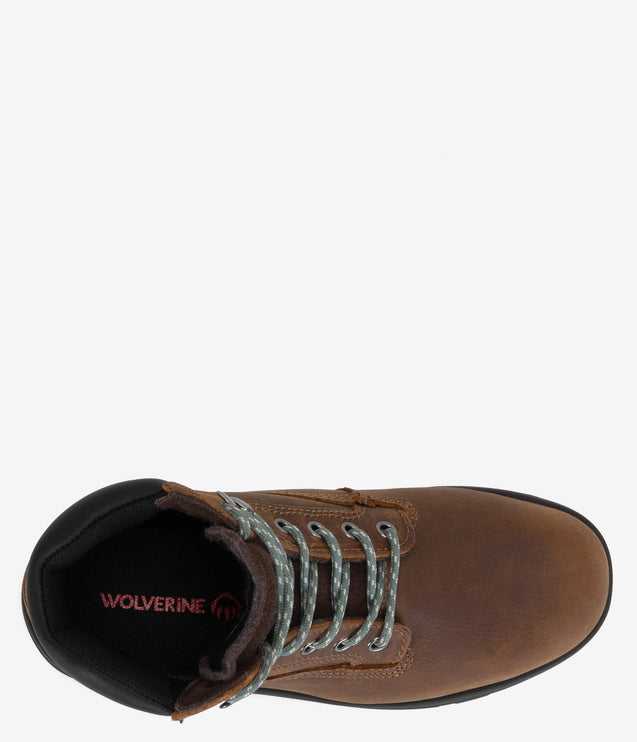 Wolverine Carlsbad 6" Steel Toe Work Boot - Brown