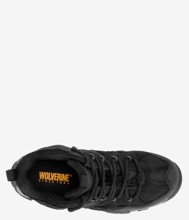 Wolverine Wilderness Composite Toe Waterproof Hiker - Black