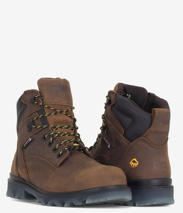 Wolverine I-90 EPX CarbonMAX Safety Toe Waterproof Boot - Sudan Brown