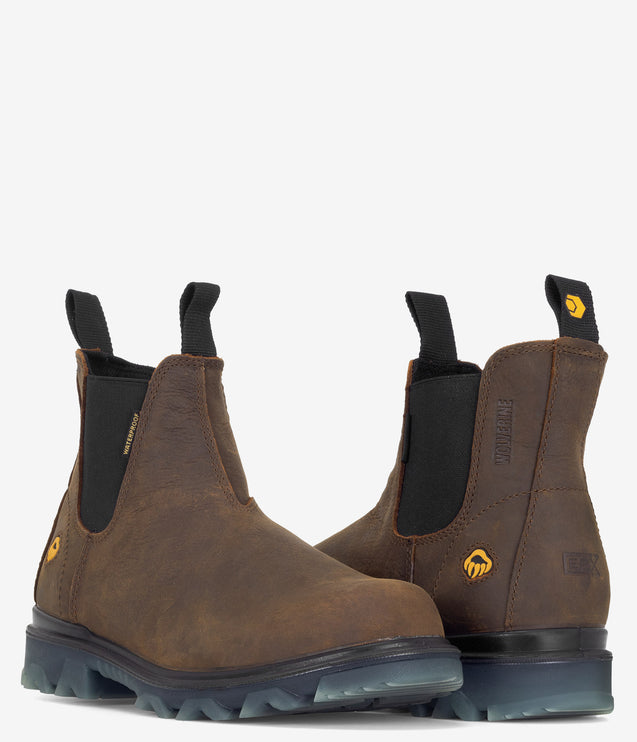 Wolverine I-90 EPX Romeo CarbonMAX Safety Toe Waterproof Work Boot - Brown