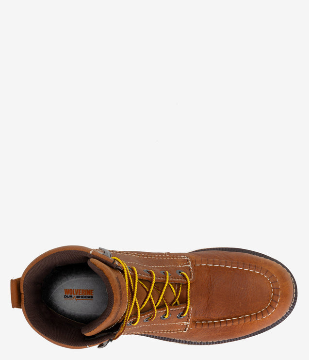 Wolverine I-90 Durashocks Moc-Toe CarbonMax 6" WP Work Boot - Tan