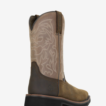 Wolverine Rancher Waterproof Steel Toe Work Wellington - Dark Taupe