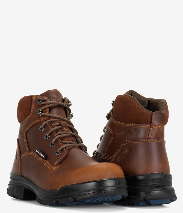 Wolverine Durashocks SR Icon 6` CarbonMax Work Boot - Tan