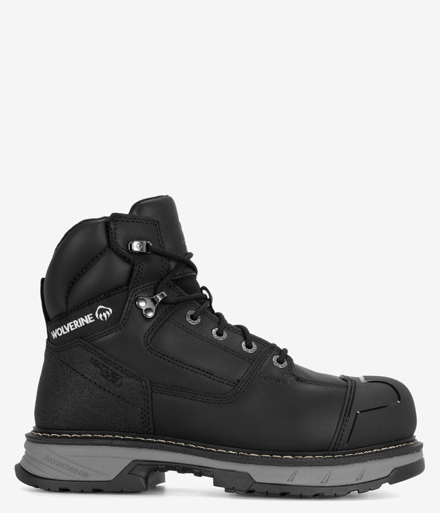 Wolverine ReForce EnergyBound Heavy Duty 6` CarbonMax Work Boot  - Black