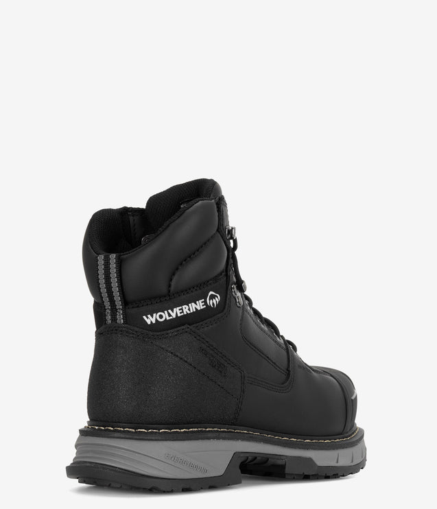 Wolverine ReForce EnergyBound Heavy Duty 6` CarbonMax Work Boot  - Black