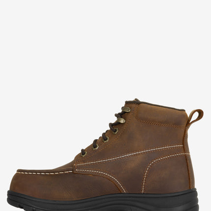 Wolverine Carlsbad 6" Moc-Toe Steel Toe Work Boot - Sudan Brown