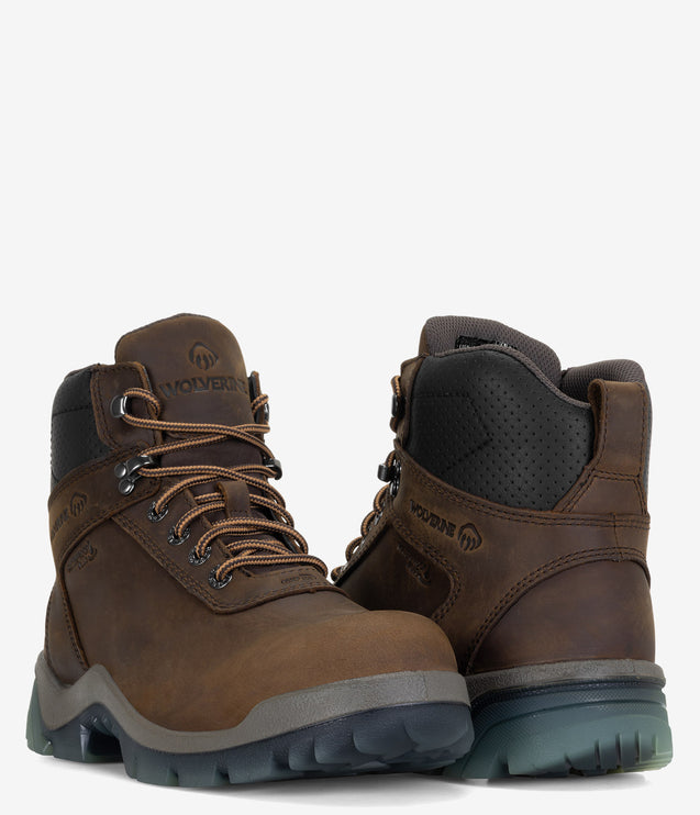 Wolverine Vantage FT HyperRest 6" CarbonMAX WP Work Boot - Men
