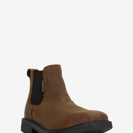Wolverine Rancher Lever Chelsea Waterproof Work Boot - Brown