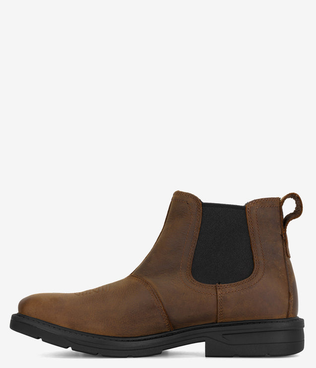 Wolverine Rancher Lever Chelsea Waterproof Work Boot - Brown