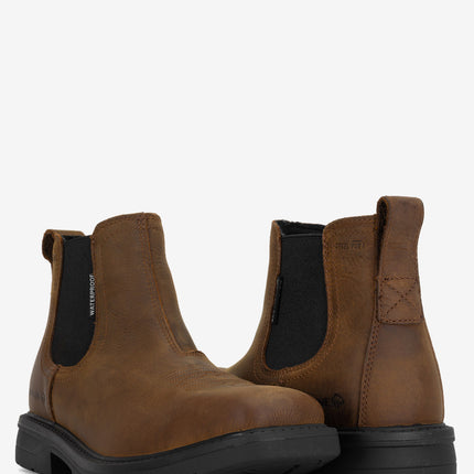 Wolverine Rancher Lever Chelsea Waterproof Work Boot - Brown