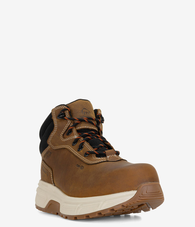 Wolverine Ride Performance Wedge Mid CarbonMax Work Boot  - Cashew