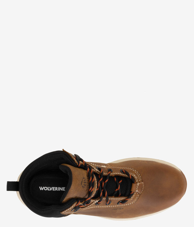 Wolverine Ride Performance Wedge Mid CarbonMax Work Boot  - Cashew