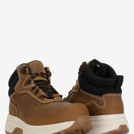 Wolverine Ride Performance Wedge Mid CarbonMax Work Boot  - Cashew