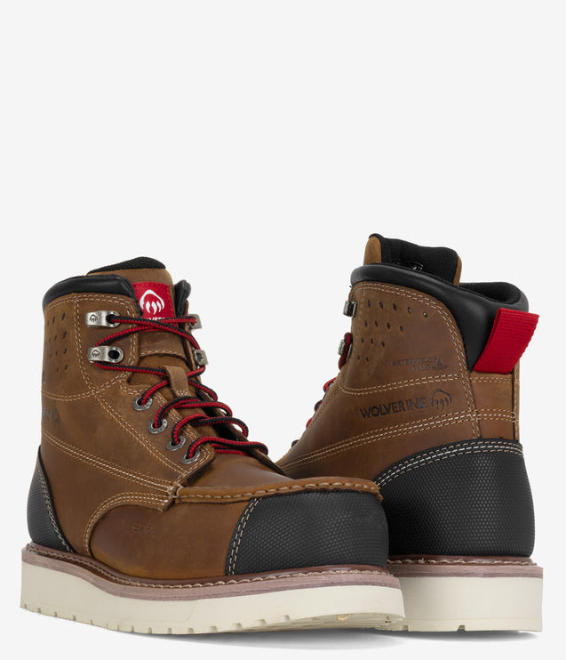 Wolverine Loader II FT Hyperrest 6" CarbonMax Work Boot - Trail