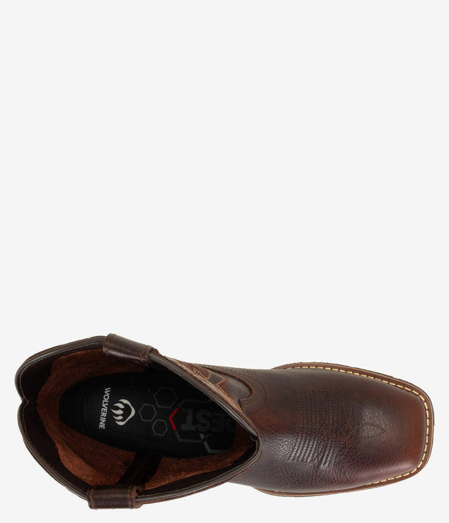Wolverine Wheatland Saddle Series Steel Toe Wellington - Men
