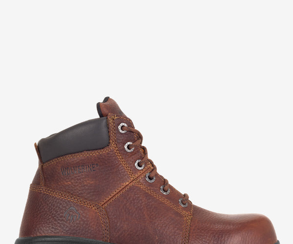 Comfort Durashocks 15cm Stivali Wolverine Marquette Uomo - Stivali Lavoro In Pelle Con Suola Antishock 15 Cm Wolverine Marquette Antinfortunistica - Foto 8