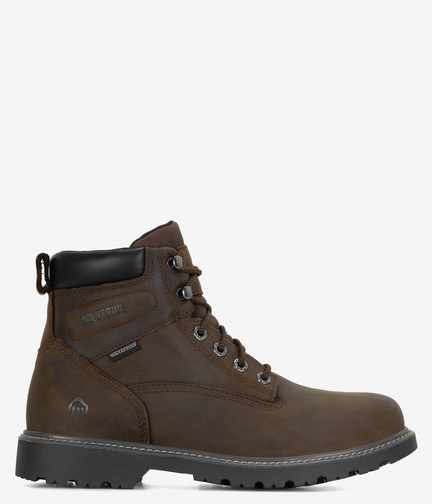 DEFENCAS Men's 6-Inch Steel Toe Work Boot – Heavy Duty, Full Grain Leather, Oil & Slip Resistant