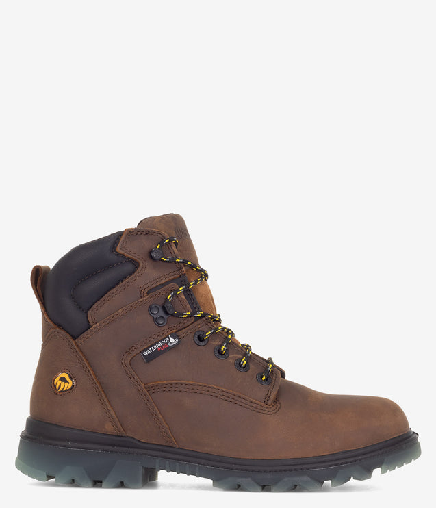 Wolverine I-90 EPX Waterproof 6" Soft Toe Boot - Brown