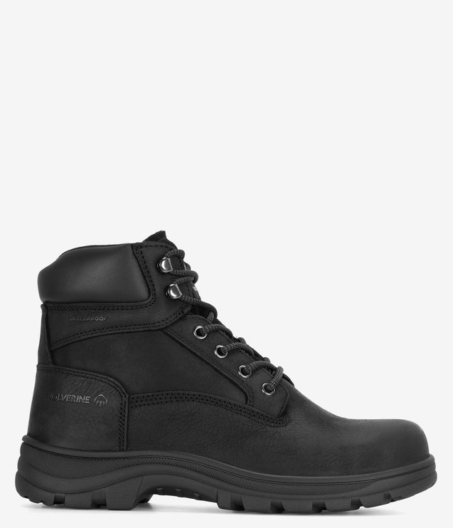 Wolverine Carlsbad 6" Waterproof Work Boot - Black