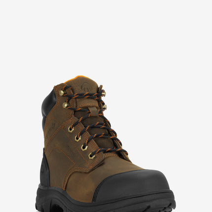 Wolverine Carlsbad Cap-Toe 6" Work Boot - Brown