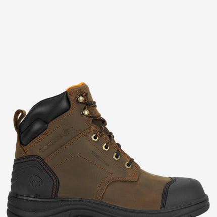 Wolverine Carlsbad Cap-Toe 6" Work Boot - Brown