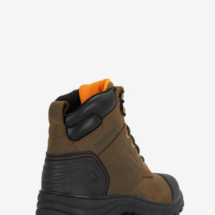 Wolverine Carlsbad Cap-Toe 6" Work Boot - Brown