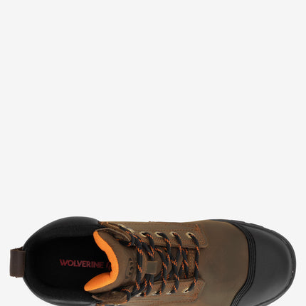 Wolverine Carlsbad Cap-Toe 6" Work Boot - Brown