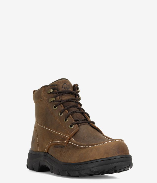 Wolverine Carlsbad 6" Moc-Toe Work Boot - Sudan Brown