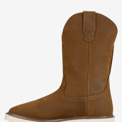 Wolverine Bronc Wedge Pull-On Work Wellington - Birch