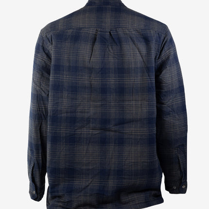 Wolverine Hastings Sherpa Lined Zip Shirt Jacket - True Navy