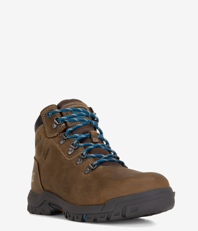 CAT Footwear Mae Steel Toe Waterproof Work Boots - Bayleaf