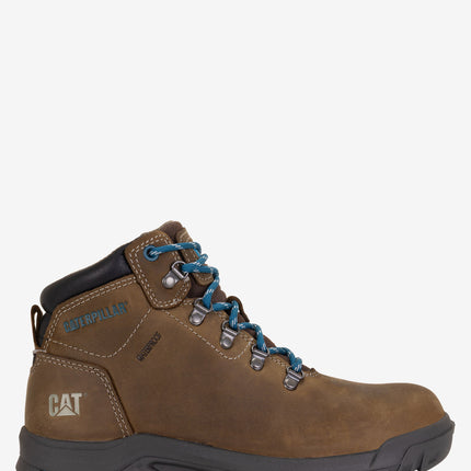 CAT Footwear Mae Steel Toe Waterproof Work Boots - Bayleaf
