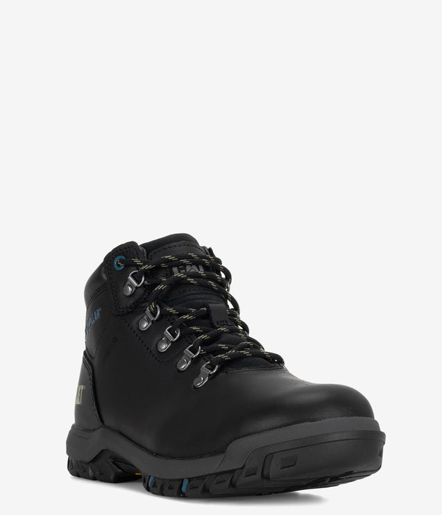CAT Footwear Mae Steel Toe Waterproof Work Boot - Black