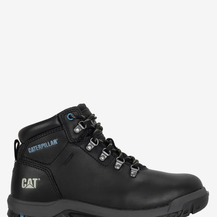CAT Footwear Mae Steel Toe Waterproof Work Boot - Black