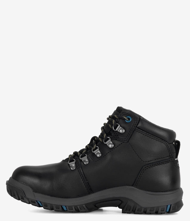 CAT Footwear Mae Steel Toe Waterproof Work Boot - Black