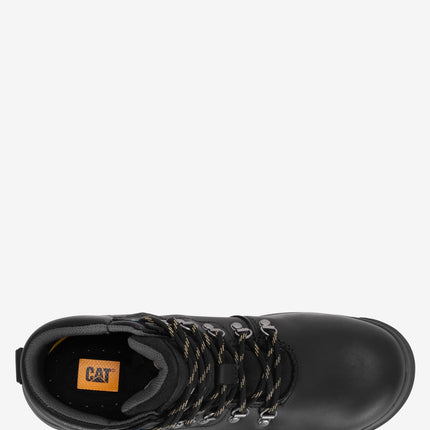 CAT Footwear Mae Steel Toe Waterproof Work Boot - Black