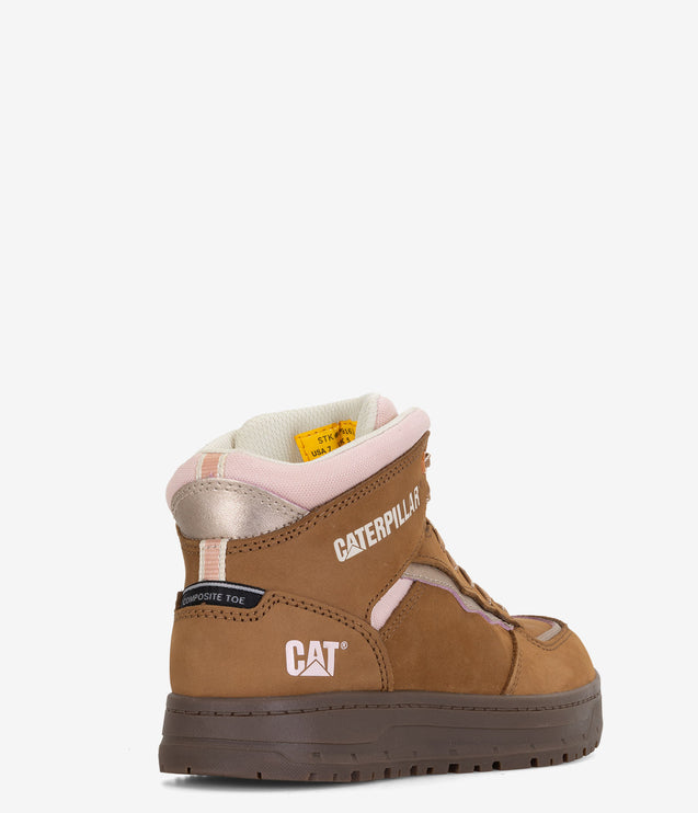 CAT Footwear Streamline Court Mid Composite Toe Work Shoe - Sundance