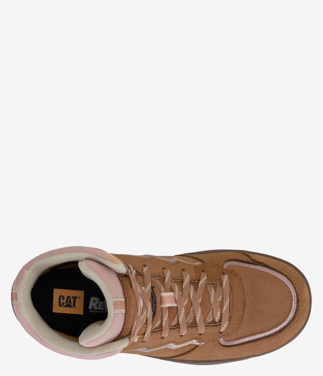 CAT Footwear Streamline Court Mid Composite Toe Work Shoe - Sundance