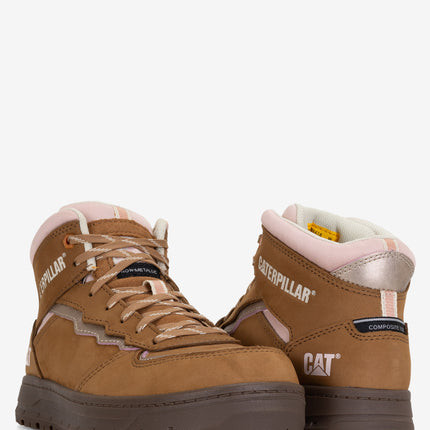 CAT Footwear Streamline Court Mid Composite Toe Work Shoe - Sundance
