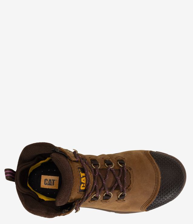 CAT Footwear Accomplice X Waterproof Steel Safety Toe Work Boot - Crisp