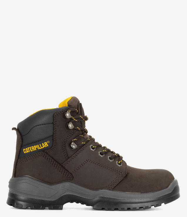 CAT Footwear Striver Steel Toe Work Boot - Brown