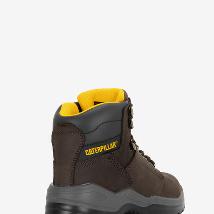 CAT Footwear Striver Steel Toe Work Boot - Brown