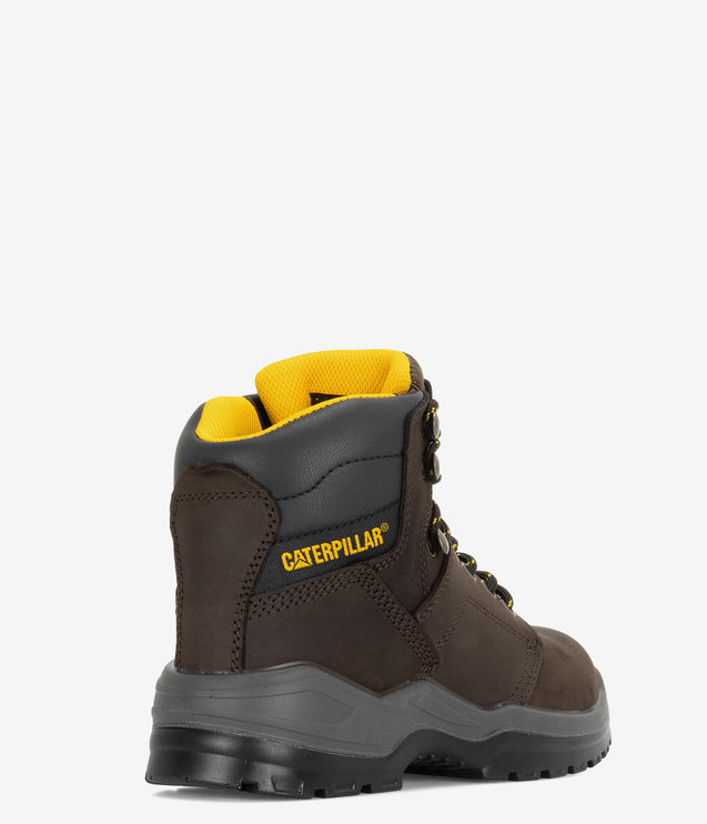 CAT Footwear Striver Steel Toe Work Boot - Brown