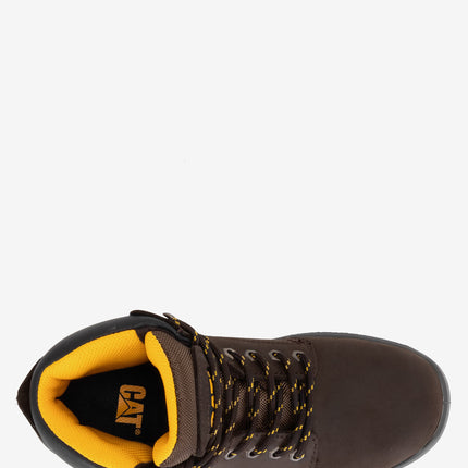 CAT Footwear Striver Steel Toe Work Boot - Brown