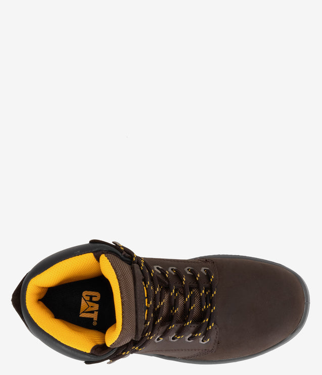 CAT Footwear Striver Steel Toe Work Boot - Brown