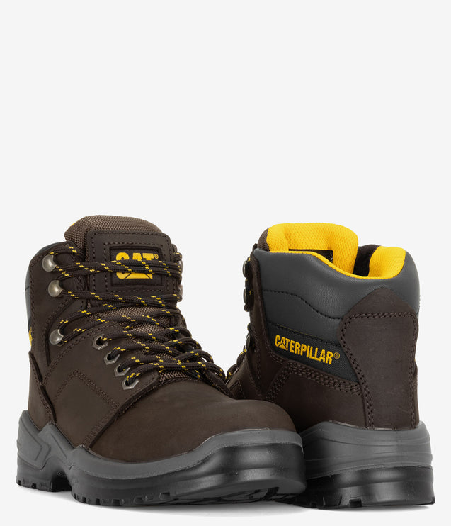 CAT Footwear Striver Steel Toe Work Boot - Brown