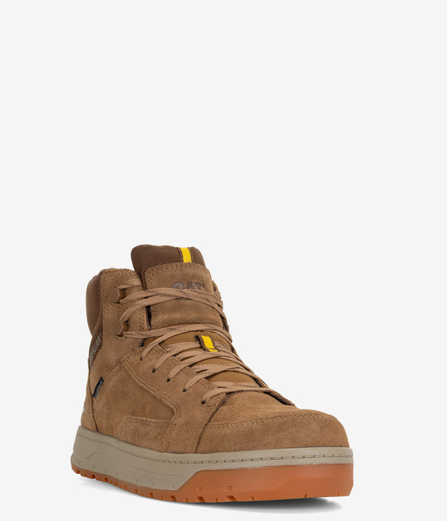 CAT Footwear Streamline Court Mid Composite Toe Work Shoe  - Chipmunk
