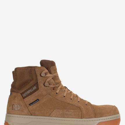 CAT Footwear Streamline Court Mid Composite Toe Work Shoe  - Chipmunk