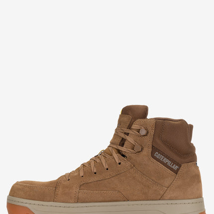 CAT Footwear Streamline Court Mid Composite Toe Work Shoe  - Chipmunk